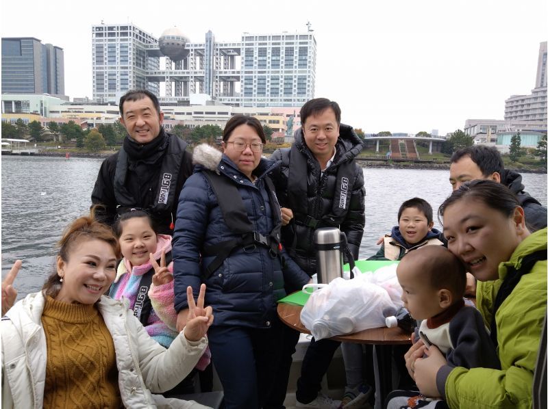 [东京/台场]银周/孙子节感谢计划！与祖父母一起60分钟包船游！ ★台场路线の紹介画像