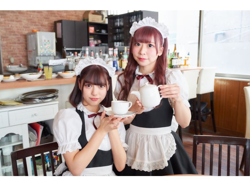 SALE! [Kanagawa, Yokohama, Maid Cafe] Drink course recommended for first timers <6 minutes walk from Yokohama Station West Exit> Feel free to experience the maid cafe!の紹介画像