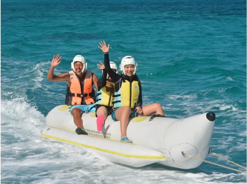 3 types of marine activities Full of thrills! Thrilling to the max! Enjoy the spectacular ocean view! ♪ <About 30 minutes/Ishigaki Island>の紹介画像