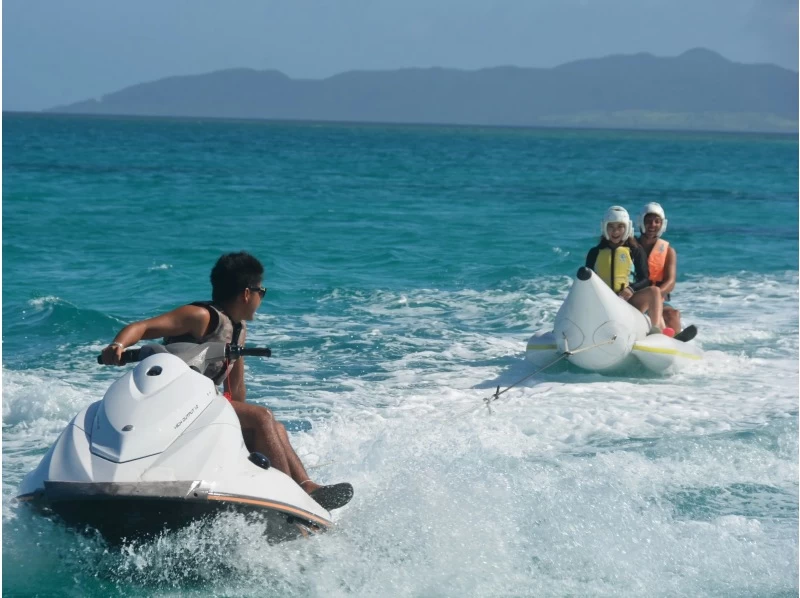 3 types of marine activities Full of thrills! Thrilling to the max! Enjoy the spectacular ocean view! ♪ <About 30 minutes/Ishigaki Island>の紹介画像