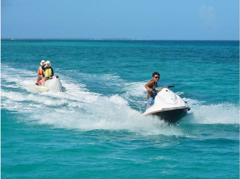 3 types of marine activities Full of thrills! Thrilling to the max! Enjoy the spectacular ocean view! ♪ <About 30 minutes/Ishigaki Island>の紹介画像