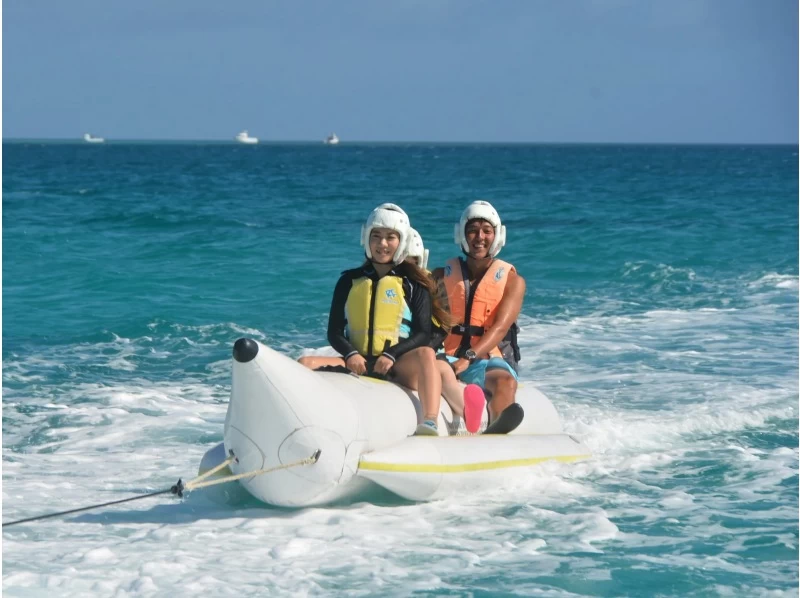 3 types of marine activities Full of thrills! Thrilling to the max! Enjoy the spectacular ocean view! ♪ <About 30 minutes/Ishigaki Island>の紹介画像