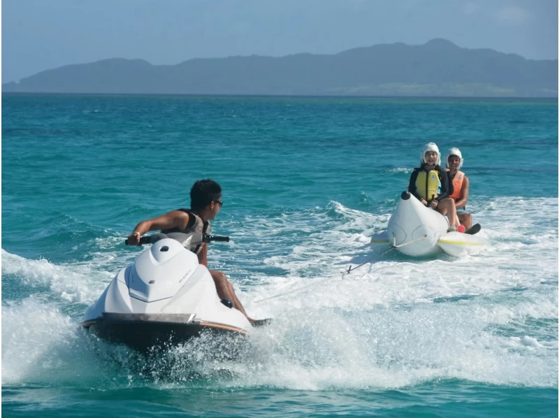 3 types of marine activities Full of thrills! Thrilling to the max! Enjoy the spectacular ocean view! ♪ <About 30 minutes/Ishigaki Island>の紹介画像