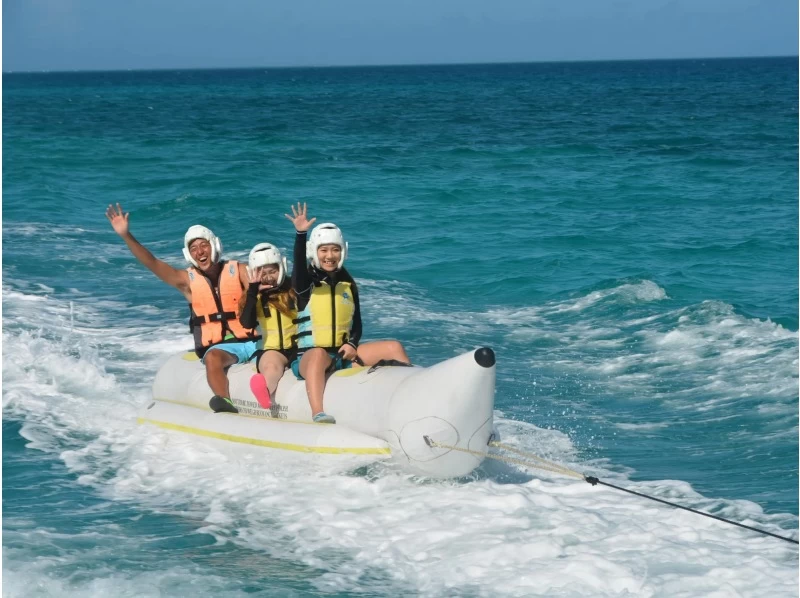 3 types of marine activities Full of thrills! Thrilling to the max! Enjoy the spectacular ocean view! ♪ <About 30 minutes/Ishigaki Island>の紹介画像