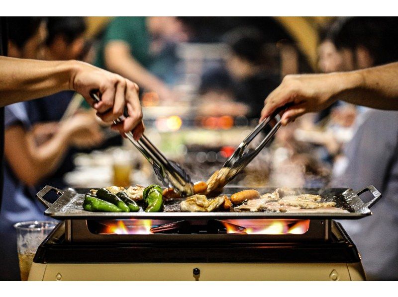 [Natori City, Miyagi Prefecture] Natori Yuriage Onsen Rinrin Inn ◇ One night stay with two meals ◇ Dinner and breakfast included Enjoy fresh seafood from Yuriage for dinner ・ Seafood night BBQ planの紹介画像