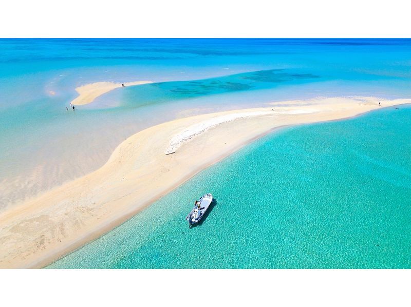 [Okinawa, Miyakojima] It's sure to look great on social media! If you come to Miyakojima, you should definitely go here! You'll never forget it! Free drone! "The Phantom Uni Beach Boat Tour" (about 1 hour)の紹介画像