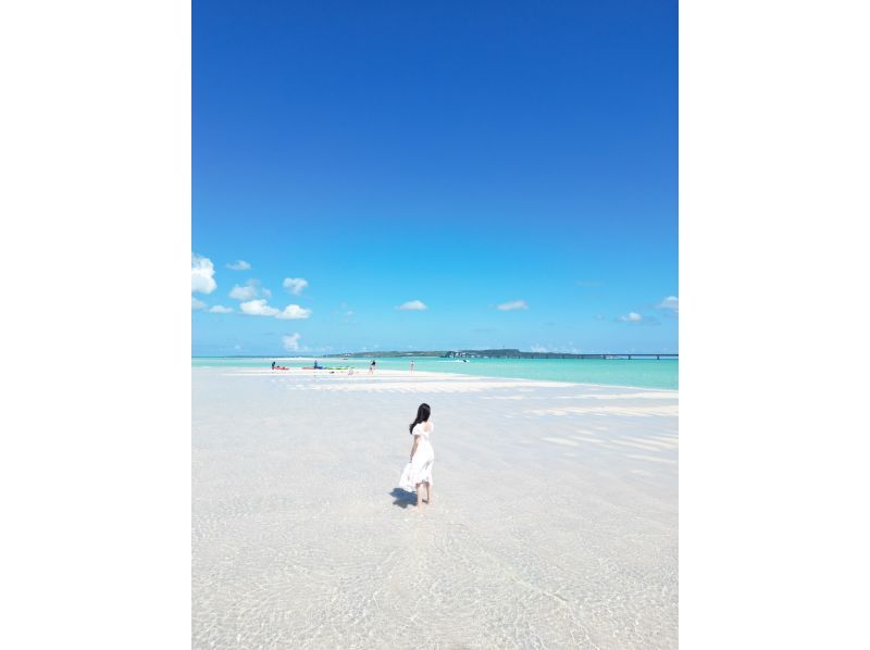 [Okinawa, Miyakojima] It's sure to look great on social media! If you come to Miyakojima, you should definitely go here! You'll never forget it! Free drone! "The Phantom Uni Beach Boat Tour" (about 1 hour)の紹介画像