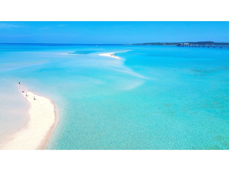 [Okinawa, Miyakojima] It's sure to look great on social media! If you come to Miyakojima, you should definitely go here! You'll never forget it! Free drone! "The Phantom Uni Beach Boat Tour" (about 1 hour)の紹介画像