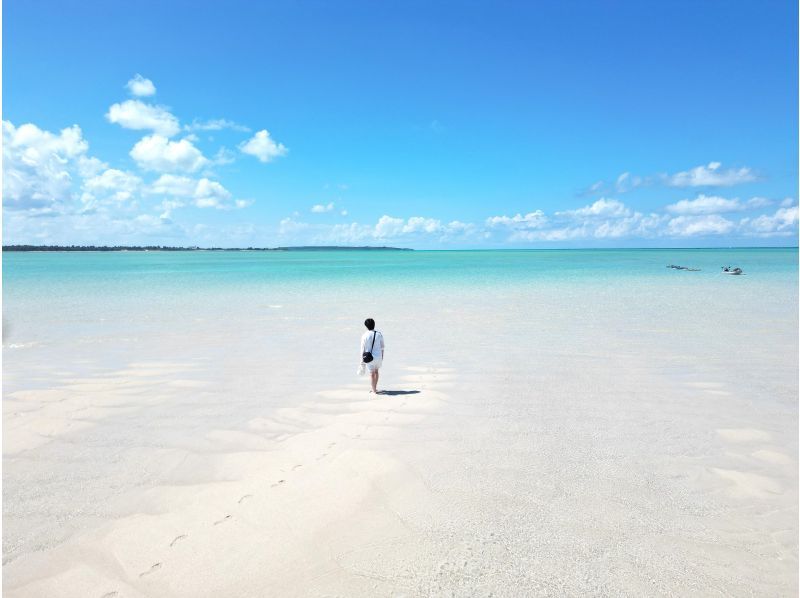 [Okinawa, Miyakojima] It's sure to look great on social media! If you come to Miyakojima, you should definitely go here! You'll never forget it! Free drone! "The Phantom Uni Beach Boat Tour" (about 1 hour)の紹介画像