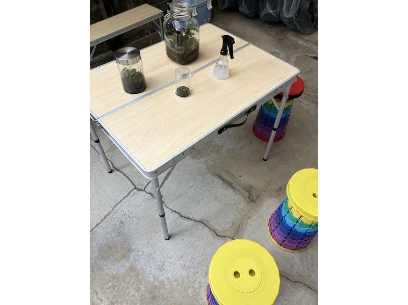 【京都・長岡京】苔テラリウム　制作体験　親子で　家族で　車いすの方も　ワークショップ　雨の日もOK!!　の紹介画像