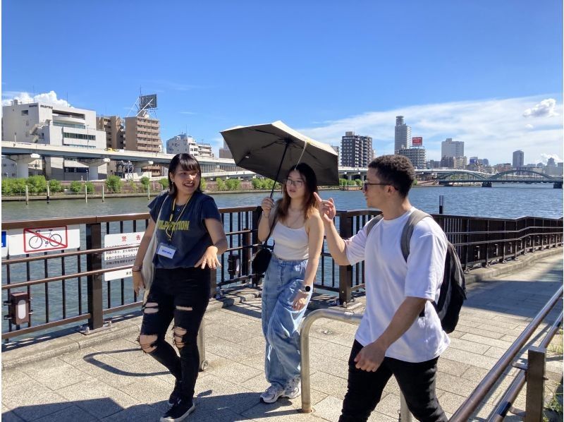 [Tokyo, Asakusa] Sumida River Walking Tour and Sensoji Temple Tourの紹介画像