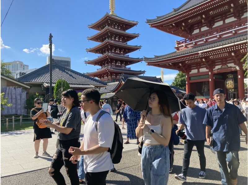 [Tokyo, Asakusa] Sumida River Walking Tour and Sensoji Temple Tourの紹介画像