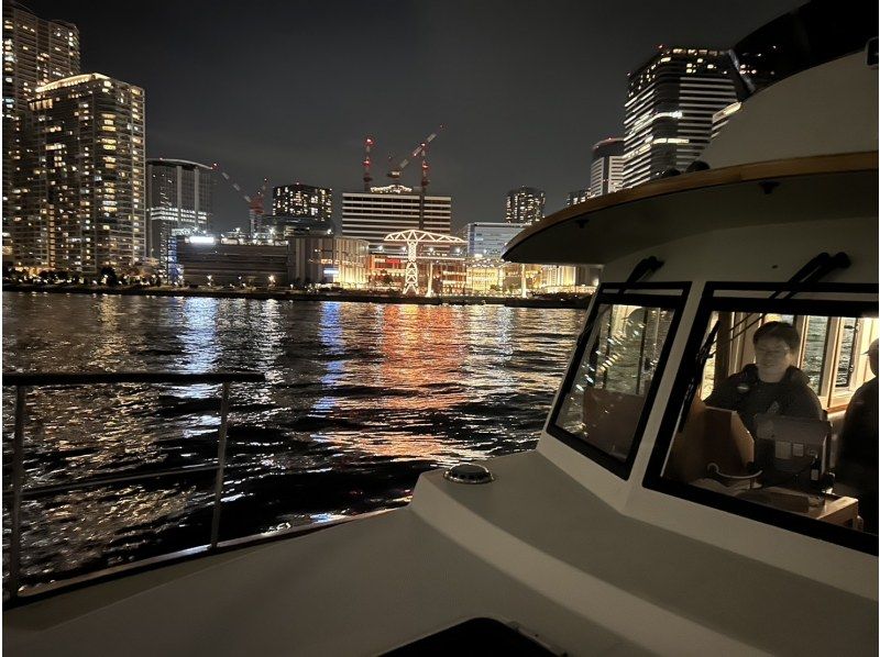 [Tokyo Daiba] Etchujima departure/return; 60-minute chartered cruise plan☆彡Fの紹介画像