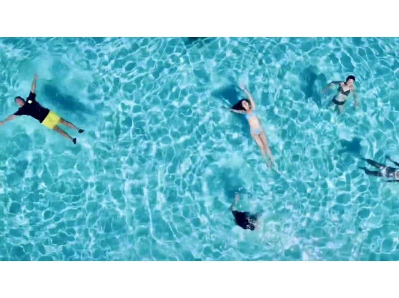 【冲绳宫古岛】Uni Beach（乘船前往幻影岛） 游泳、航拍【免费视频】 有厕所和空调让您安心 儿童折扣（15岁以下5000日元）の紹介画像