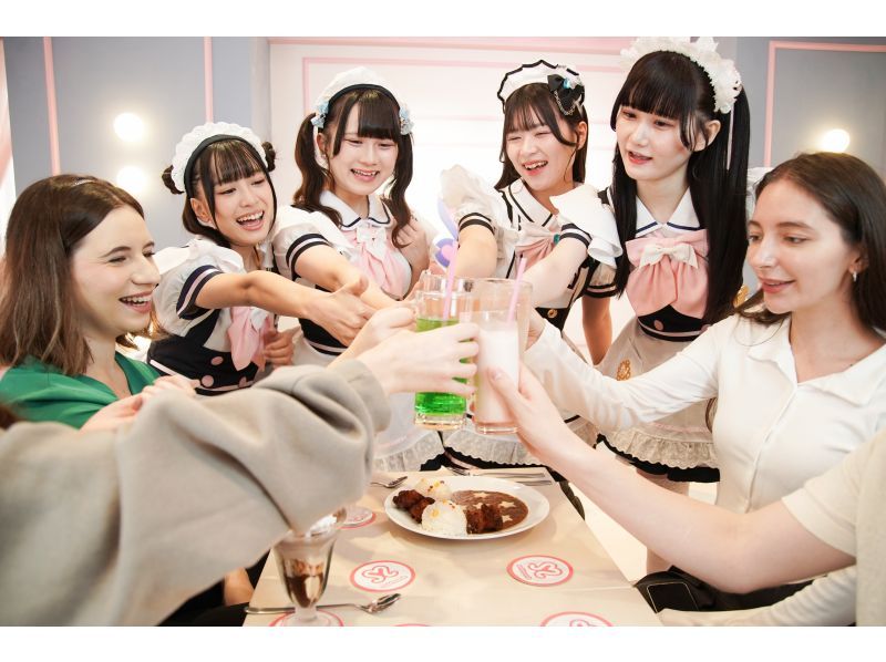 [Tokyo, Akihabara] Try Maidreamin! "One Drink Plan" Just 10 seconds from Akihabara Station!の紹介画像