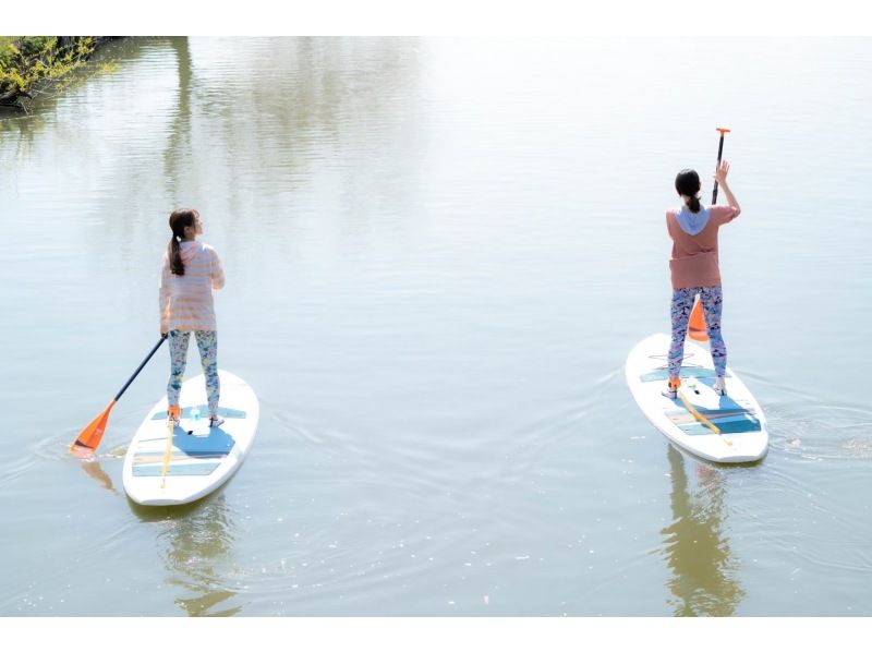 [Shiga/Omihachiman] ☆Suigo SUP cruise in Azuchihachiman, one of the eight scenic views of Lake Biwa☆ Suigo SUP cruise! !The maze-like excitement is the best! ! 1 hour courseの紹介画像