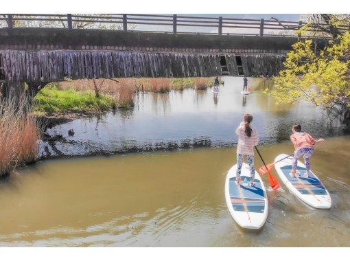 SALE!【滋賀・近江八幡】☆琵琶湖八景☆の一つ安土八幡の水郷めぐり！水郷SUPクルーズ！!迷路のようなワクワク感が最高！2時間コース