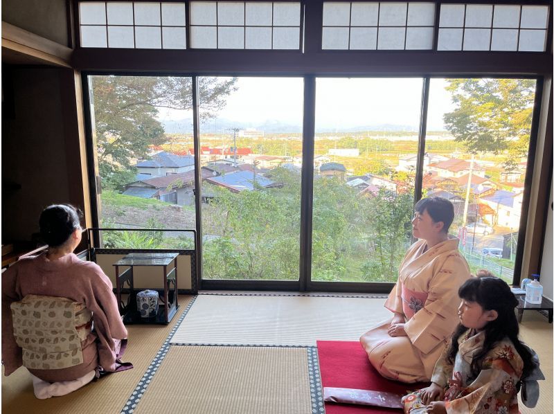 [Akita, Noshiro] "Enjoy the scenery of the UNESCO World Heritage Site Shirakami-Sanchi" at the temple Ryusenji Temple with kimono rental and authentic matcha tea ceremonyの紹介画像