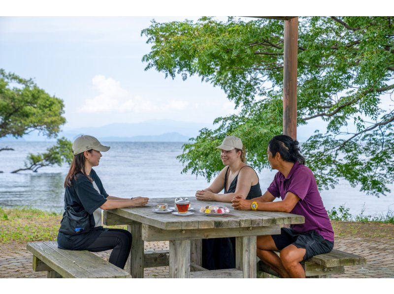 [Shiga/Koshi] Cycling tour around the water and nature of Takashimaの紹介画像