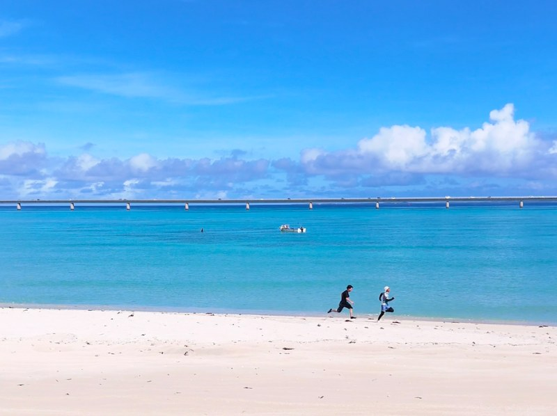 [沖繩/宮古島] Uni no Hama Clear Sap或Clear Kayak之旅☆全額退款+α保證☆無人機攝影☆の紹介画像