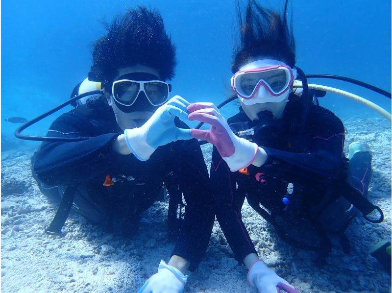 [Okinawa, Northern] Boat Experience Diving ~ 2 Dives (Minna Island / Sesoko Island / Sakimotobu Area)の紹介画像