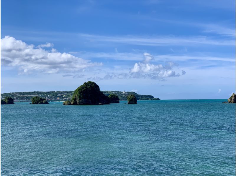 [Okinawa, Nago] Departing from Kouri Island's neighbor, Yagaji Island! ☆ 3-hour island tour plan on an electric scooter (kickboard) ☆ No license required if you are 16 years old or older ♪の紹介画像