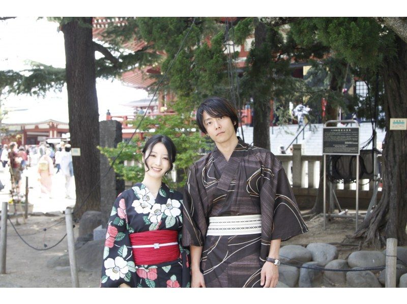 [Tokyo, Asakusa] Walking around the city in kimono experience planの紹介画像