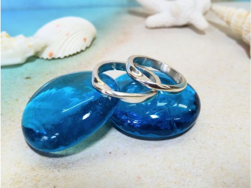 【静岡・熱海 シルバーリング＆アクセサリー体験】99.9％純銀の銀粘土でいちから作る！その場で完成♪彫りもOK！の紹介画像