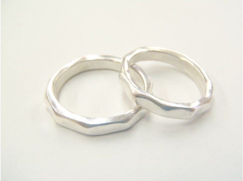 【熱海シルバーリング＆アクセサリー体験】99.9％純銀！その場で完成♪彫りもOK。お好きなデザインリング＆アクセサリー作り！の紹介画像