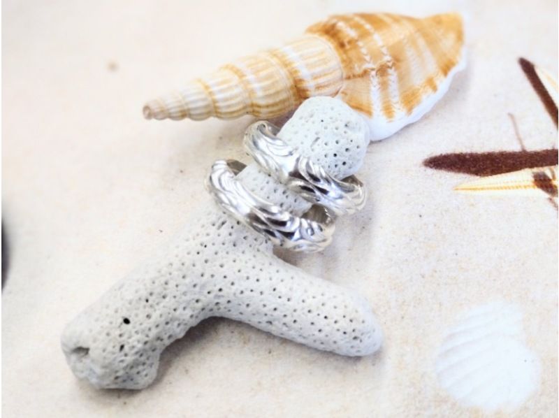 【熱海シルバーリング＆アクセサリー体験】99.9％純銀！その場で完成♪彫りもOK。お好きなデザインリング＆アクセサリー作り！の紹介画像