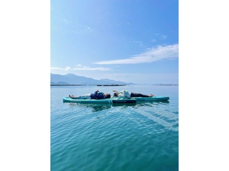 今流行りの朝活☆【福岡・糸島】《モーニングサップツアー》朝日を浴びながらサップで糸島の大自然を満喫！GoPro撮影のお写真プレゼント★の紹介画像