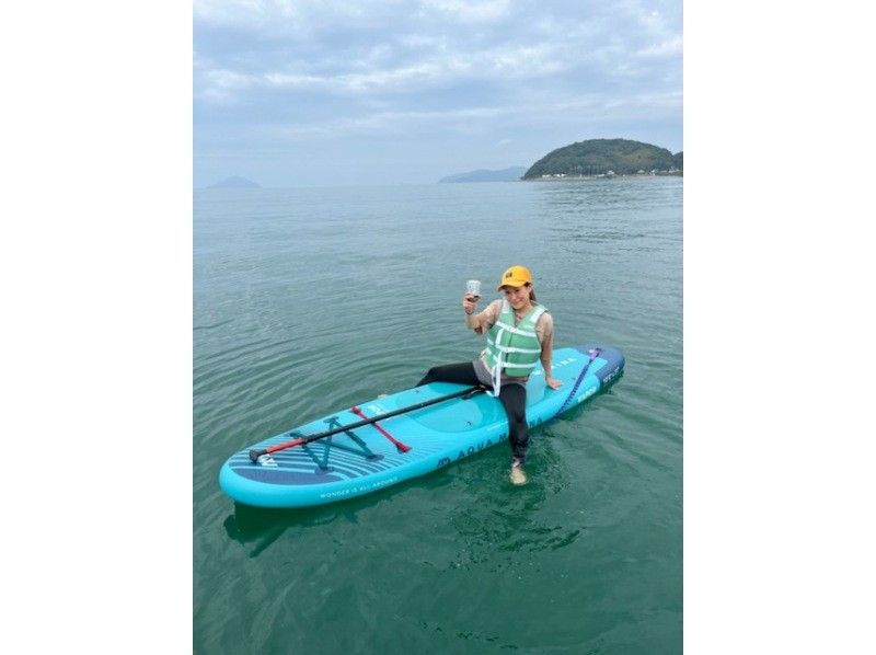 今流行りの朝活☆【福岡・糸島】《モーニングサップツアー》朝日を浴びながらサップで糸島の大自然を満喫！GoPro撮影のお写真プレゼント★の紹介画像