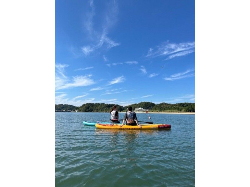 今流行りの朝活☆【福岡・糸島】《モーニングサップツアー》朝日を浴びながらサップで糸島の大自然を満喫！GoPro撮影のお写真プレゼント★の紹介画像