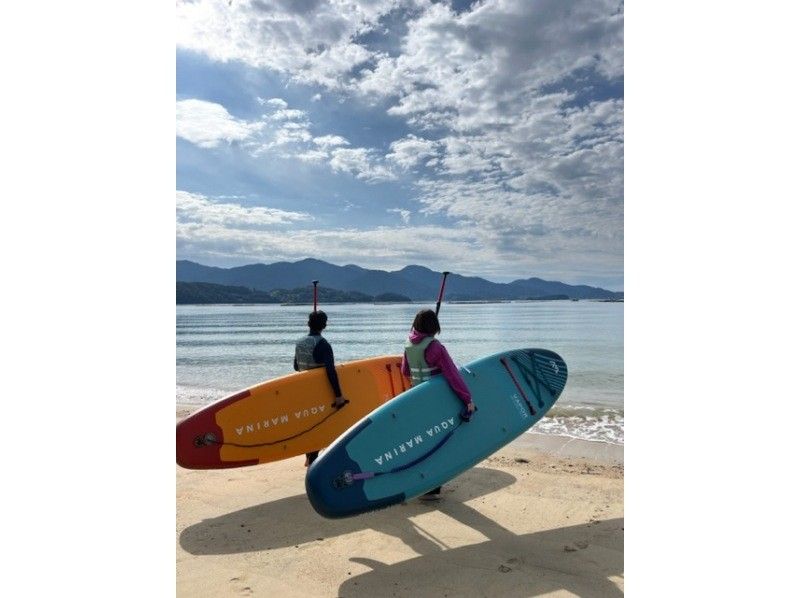 今流行りの朝活☆【福岡・糸島】《モーニングサップツアー》朝日を浴びながらサップで糸島の大自然を満喫！GoPro撮影のお写真プレゼント★の紹介画像