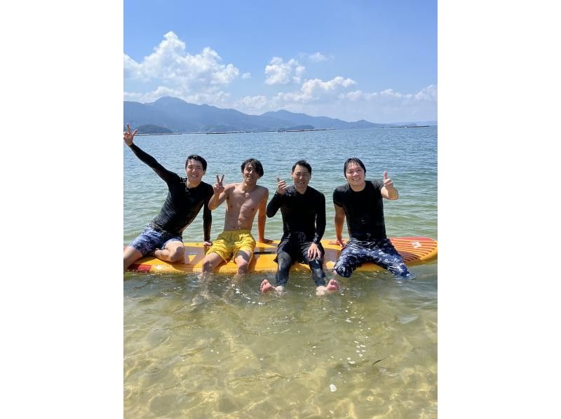 今流行りの朝活☆【福岡・糸島】《モーニングサップツアー》暑くなる前の涼しい時間にサップで糸島の大自然を満喫！撮影写真は全てプレゼント★の紹介画像