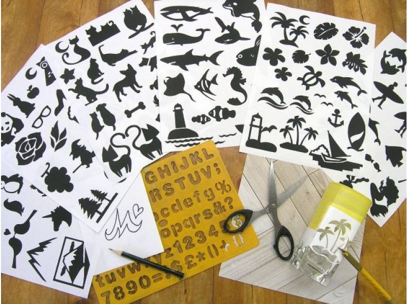 【静岡・熱海 サンドブラスト体験】グラス代込！ブラストマシーンも体験♪その場で完成♪世界にたった１つオリジナルグラス★小さなお子様でもＯＫ！の紹介画像