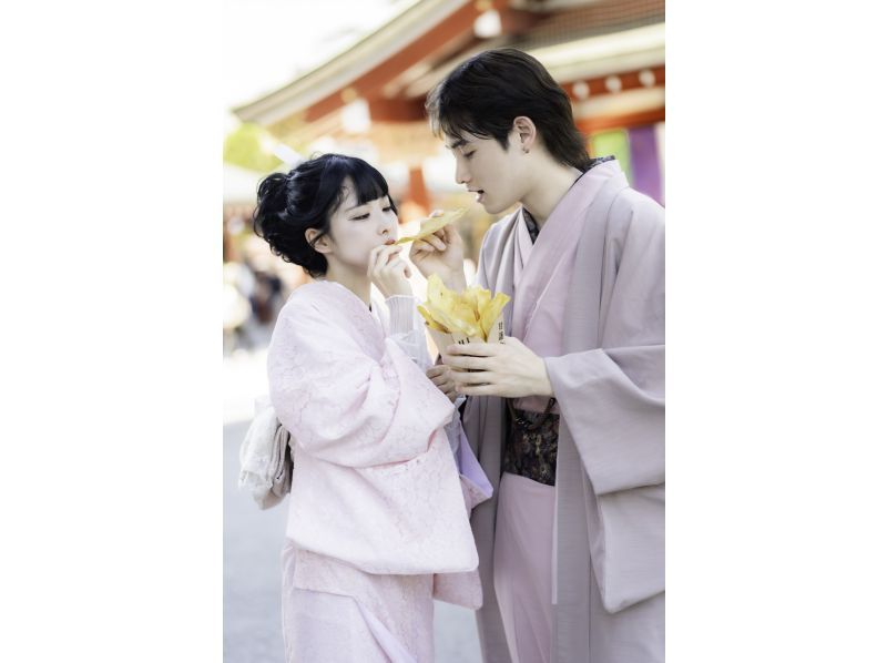 [Kyoto・Kyoto Station] November only! Full experience from 8am! Full kimono set & hair set & dressing includedの紹介画像