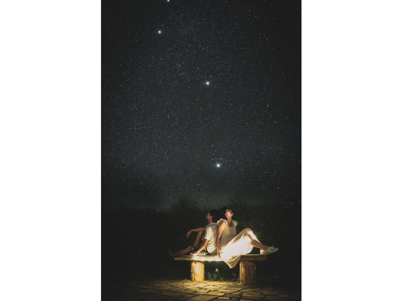 [Okinawa, Miyakojima] Starry sky portrait, SLR photographyの紹介画像