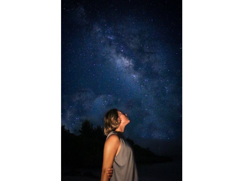 [Okinawa, Miyakojima] Starry sky portrait, SLR photographyの紹介画像