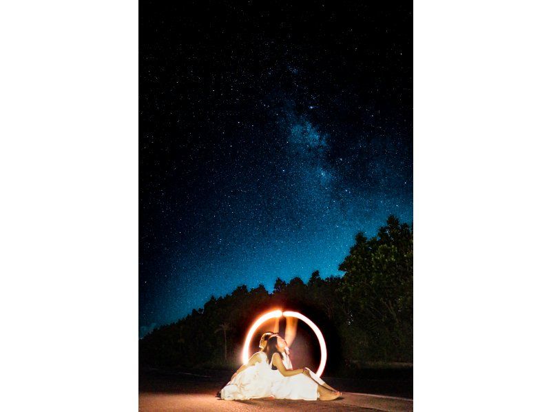 [Okinawa, Miyakojima] Starry sky portrait, SLR photographyの紹介画像