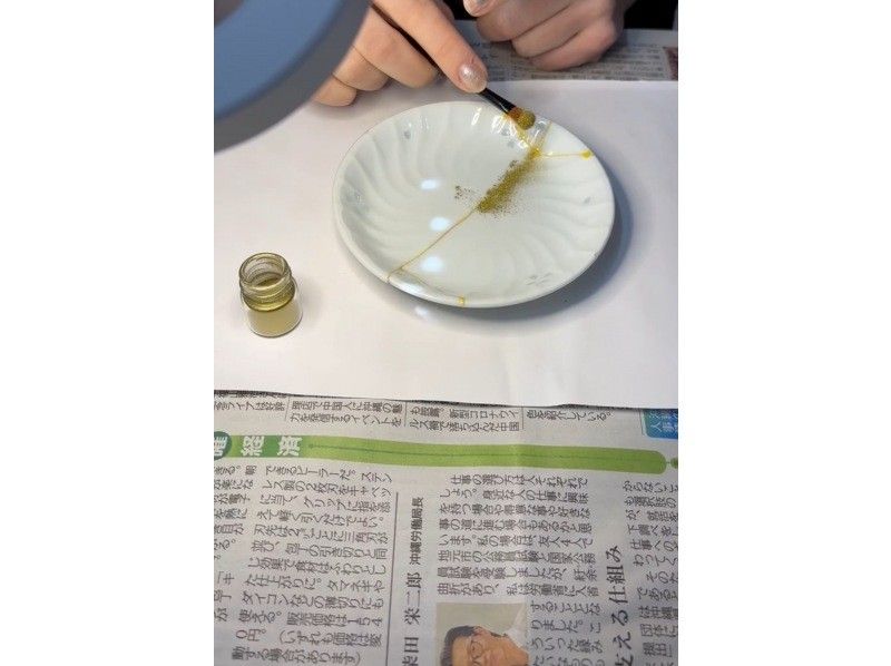 沖繩那霸短暫的金繼體驗 | 面對遊客的初級課程【從美榮橋站出發！ ]の紹介画像
