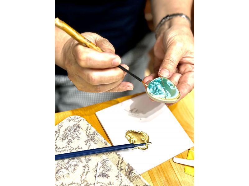 [Okinawa, Naha] Kintsugi accessory making experience class [Right next to Miebashi Station!]の紹介画像