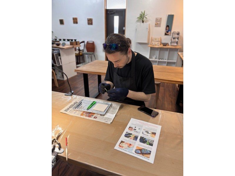 [Okinawa Prefecture, Naha City] Beginners welcome - Kintsugi accessories using traditional techniques [Right next to Miebashi Station!]の紹介画像