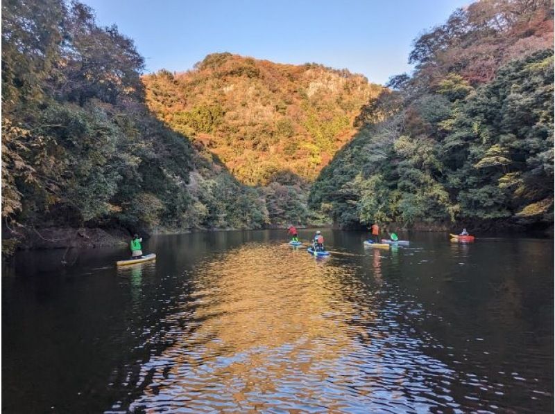 【茨城 竜神峡＊２時間SUPツアー】紅葉の中でリフレッシュ！★《秋の定番ツアー》の紹介画像