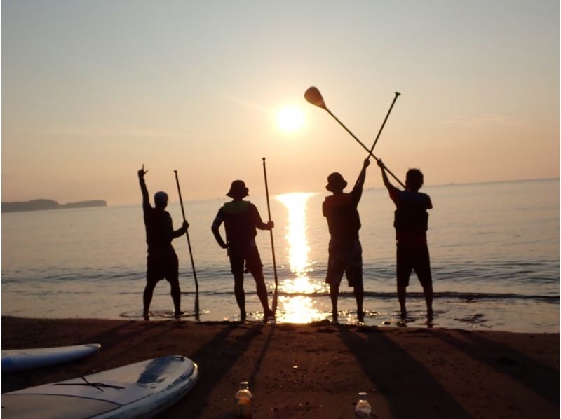 [Itogahama, Hinode Town, Oita Prefecture] Sunrise from the sea! SUP experience (school available) + breakfast [for beginners, experienced people, friends, and like-minded people]の紹介画像