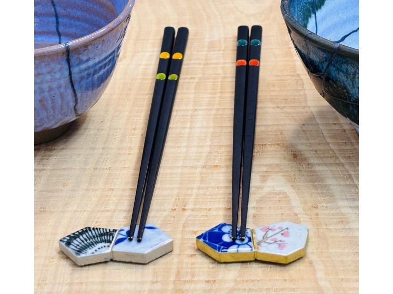 Okinawa Naha Handicraft experience | Beginners welcome - Make a gold-lacquered chopstick rest in a short time [Right next to Miebashi Station!]の紹介画像