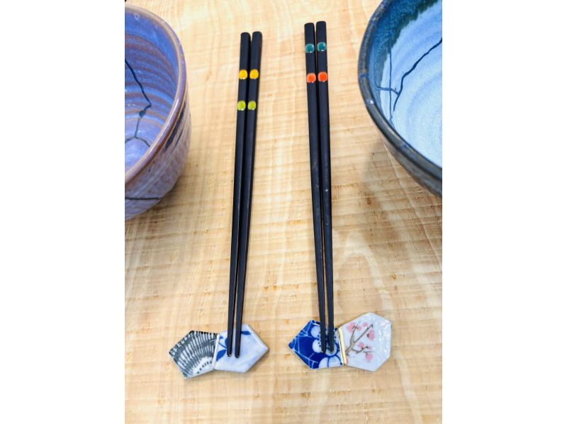 Okinawa Naha Handicraft experience | Beginners welcome - Make a gold-lacquered chopstick rest in a short time [Right next to Miebashi Station!]の紹介画像