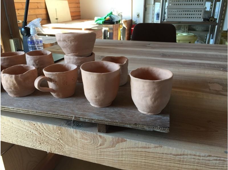 [Chiba/Minami Boso] Pottery experience for children and beginners. You can choose between twisting and pottery wheel.の紹介画像