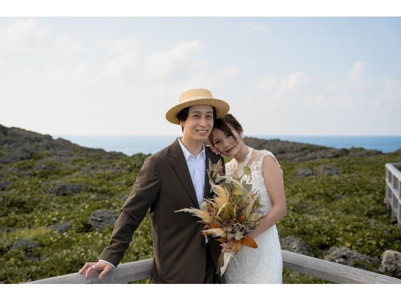 【미야코 섬 전 촬영 · 조할! 】 선택할 수있는 2 위치! 자연체 포토 웨딩(드론 촬영 첨부)の紹介画像