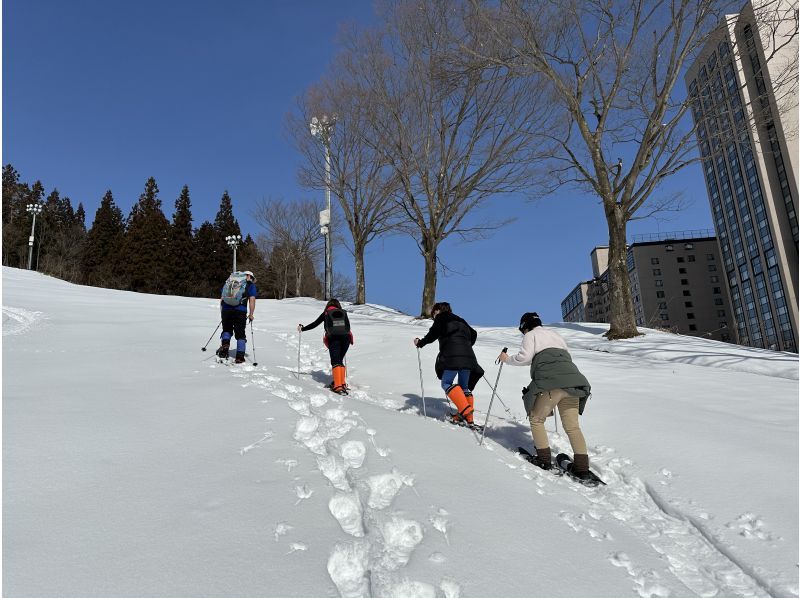 [新潟/湯澤]隨意在NASPA滑雪花園體驗雪鞋健行！の紹介画像